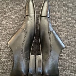 Men’s Baccio black leather dress shoes